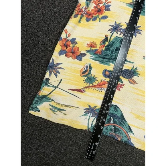 Tommy Bahama Shirt Men's XL Floral Hula Girl Hawaiian Silk Aloha Tropical Relax - Picture 7 of 8